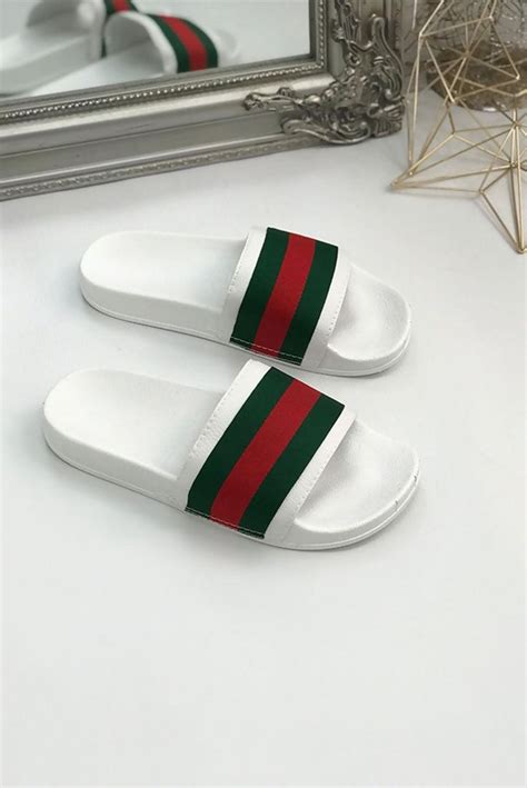 scarpe ciabatta gucci|Gucci slippers for women.